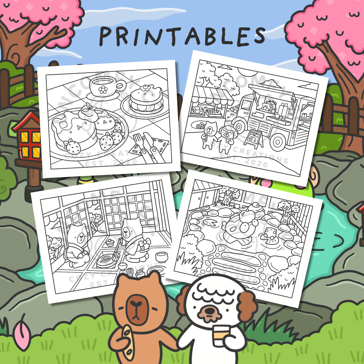 Digital Downloads ✿ Summer Pages