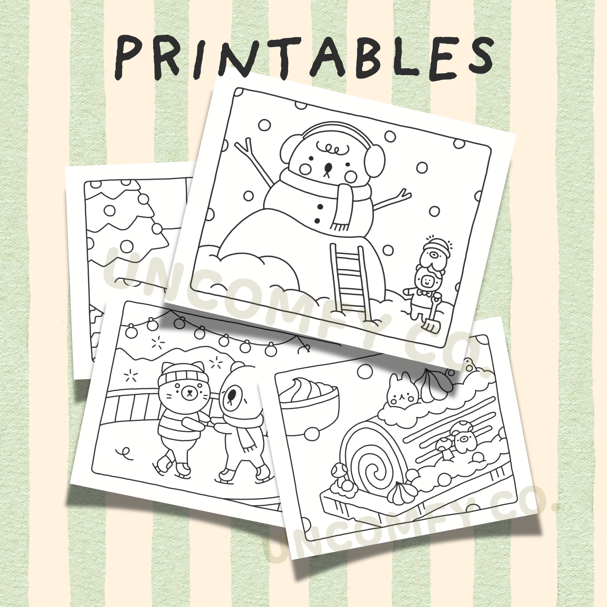 Holiday Pages 🎀 Download & Print at Home!