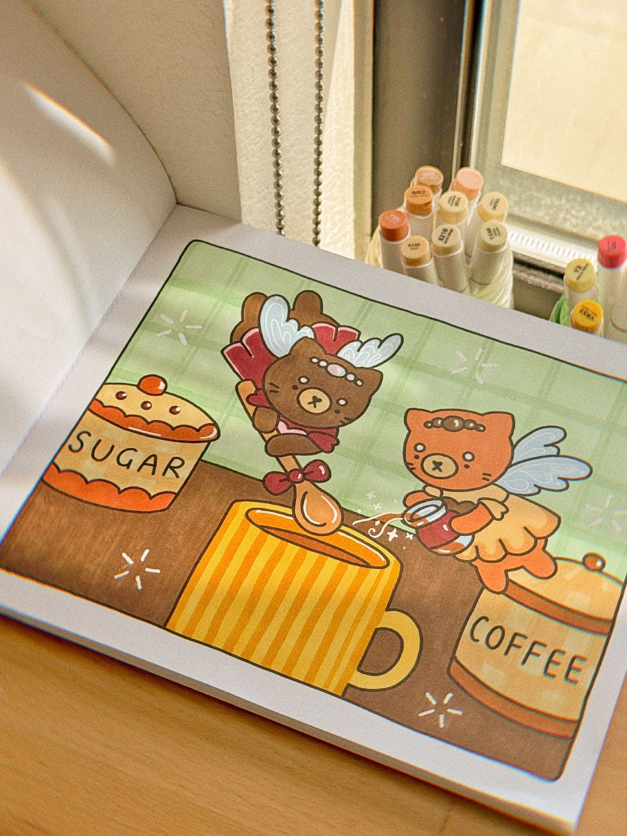 Fall Into Winter Coloring Book
