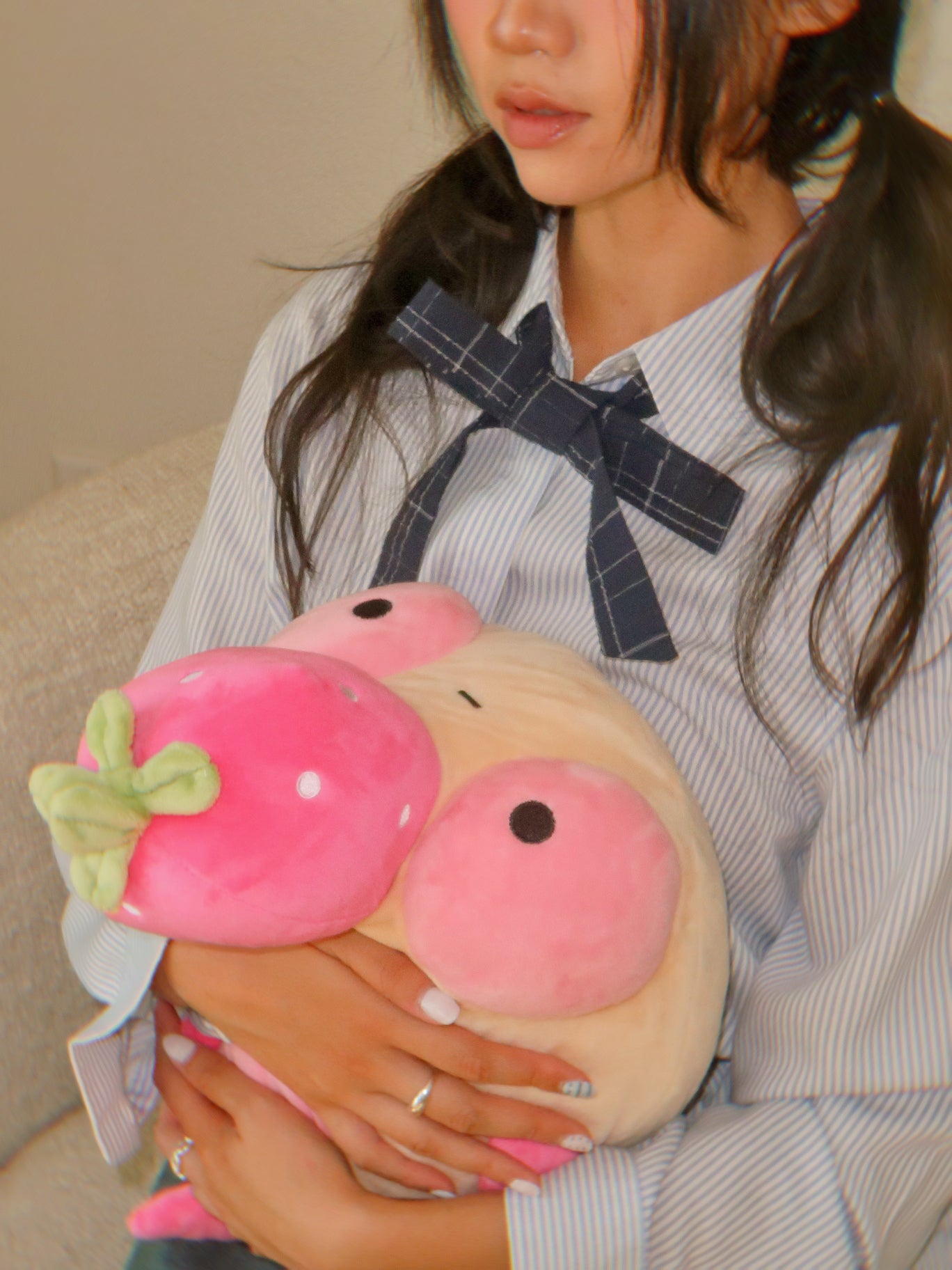 Tammy holding Maxine