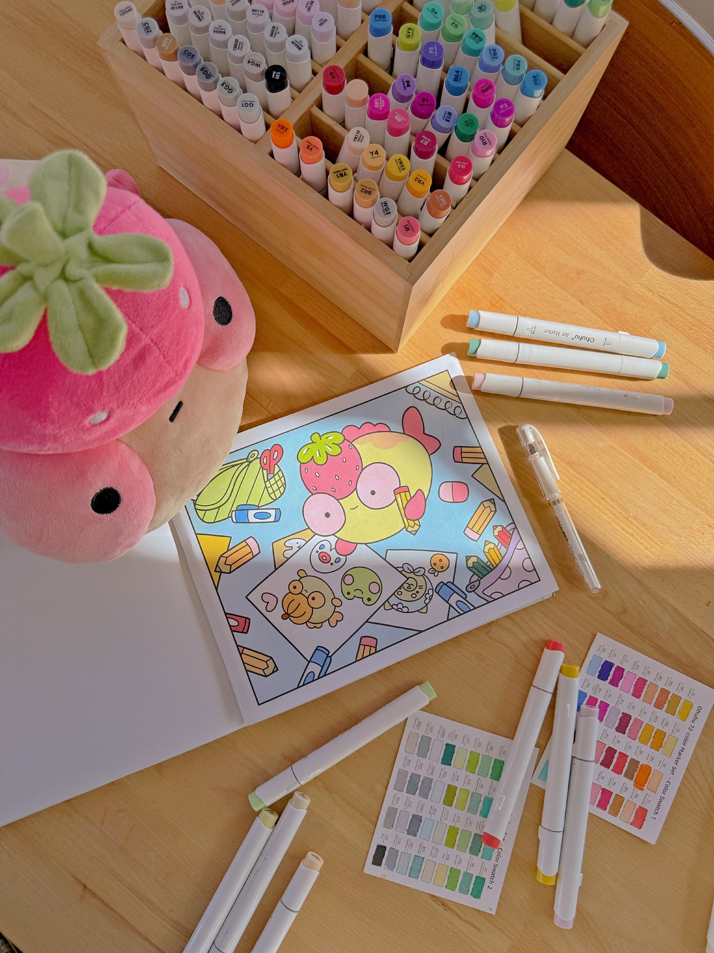 PREORDER: Uncomfy & Friends Coloring Book