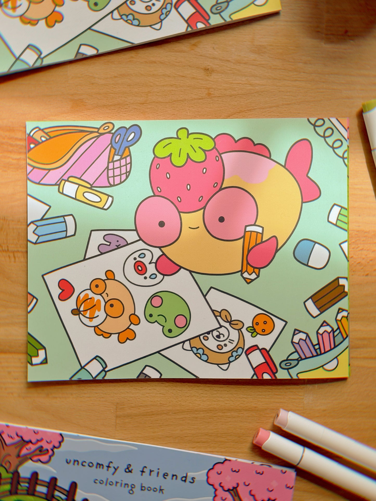 PREORDER: Uncomfy & Friends Coloring Book
