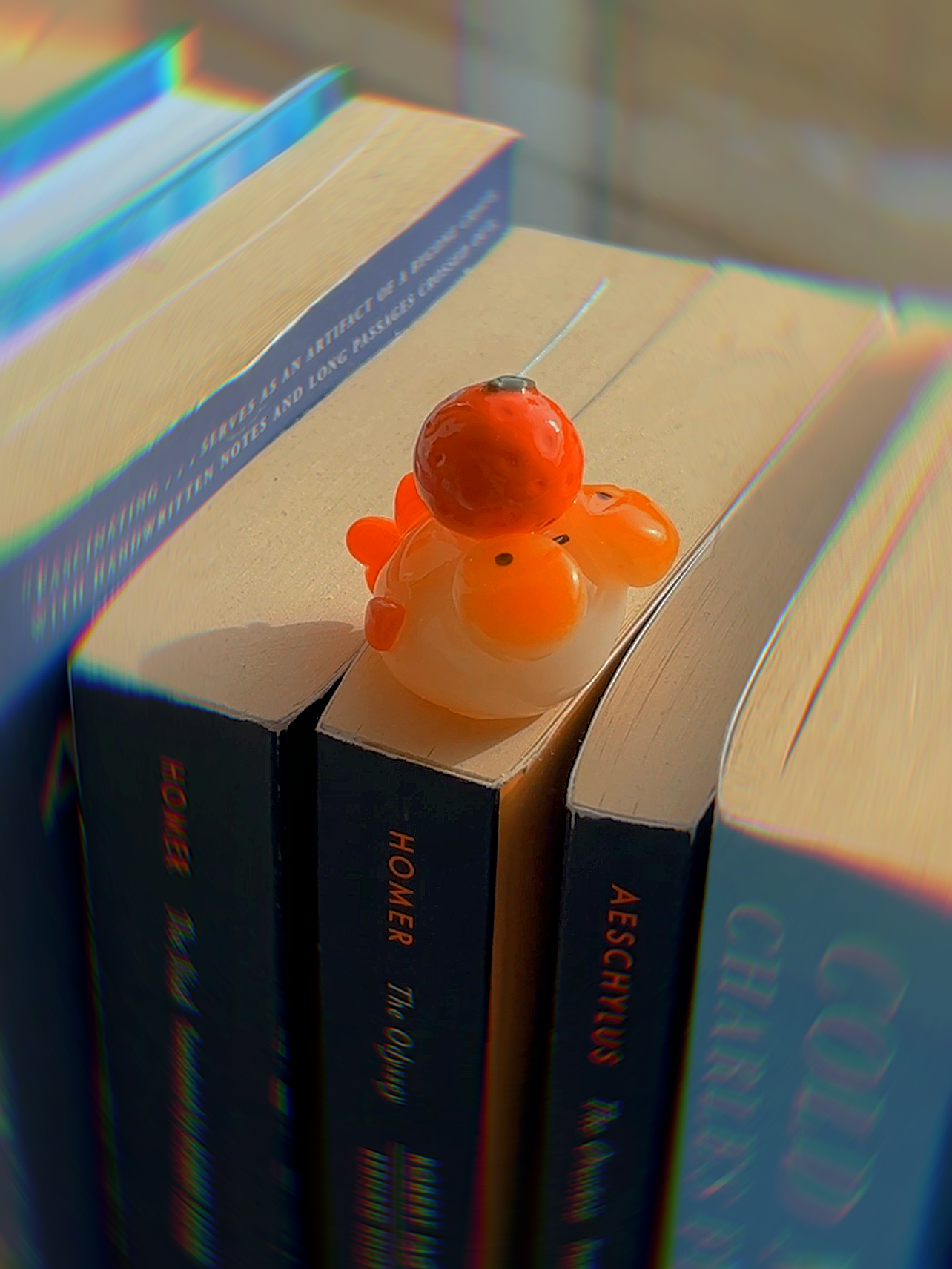 Uncomfy Friends Tangerine Maxine Desk Friend PREORDER – Uncomfy Co.